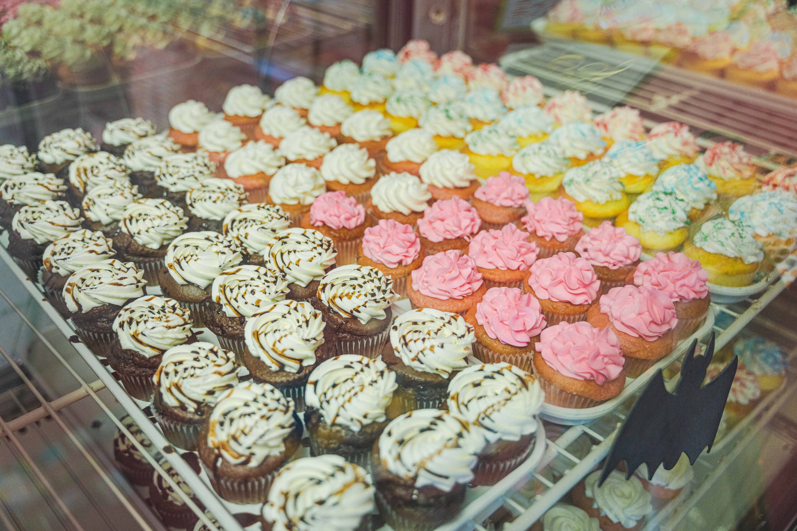 Enjoy a cupcake at Cake Lady Cafe!